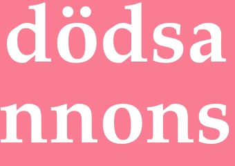 Synonym dödsannons