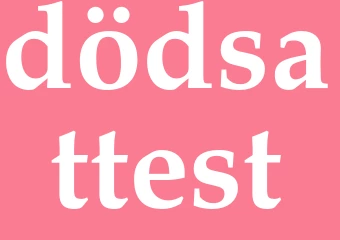 Synonym dödsattest