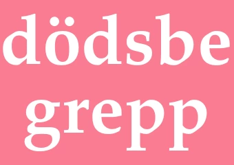 Synonym dödsbegrepp