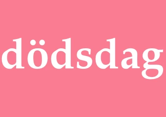 Synonym dödsdag