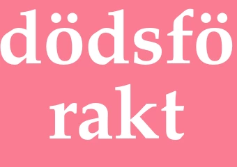 Synonym dödsförakt