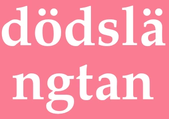 Synonym dödslängtan