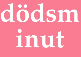 Synonym dödsminut