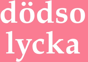 Synonym dödsolycka
