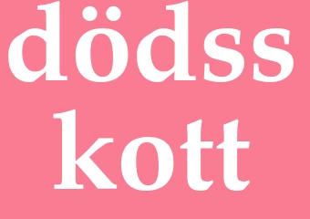 Synonym dödsskott