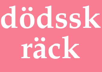 Synonym dödsskräck