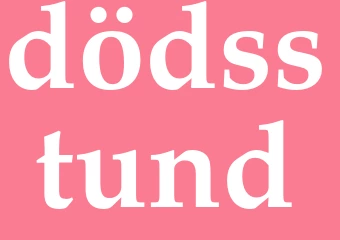 Synonym dödsstund