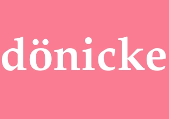 Synonym dönicke