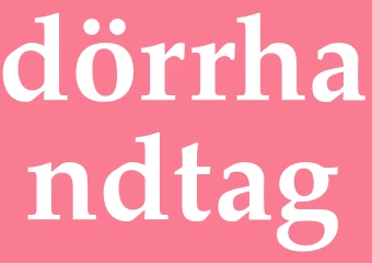 Synonym dörrhandtag