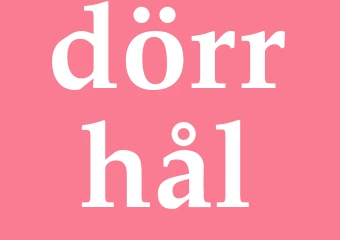 Synonym dörrhål