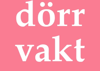Synonym dörrvakt