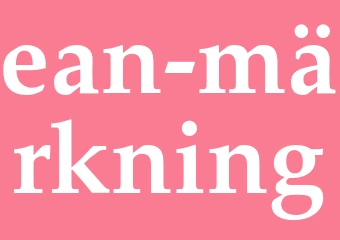 Synonym ean-märkning
