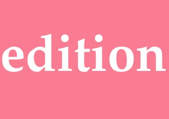 Synonym edition