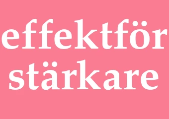 Synonym effektförstärkare