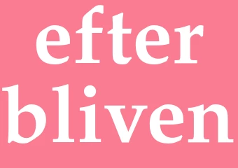 Synonym efterbliven
