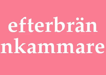 Synonym efterbrännkammare
