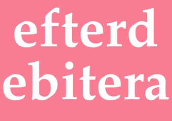 Synonym efterdebitera
