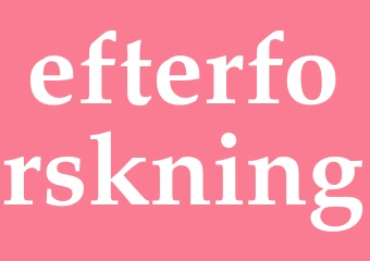 Synonym efterforskning