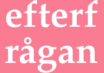Synonym efterfrågan