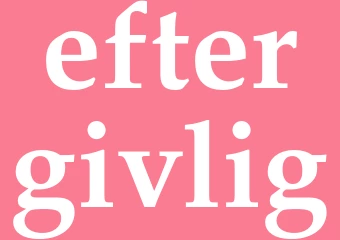 Synonym eftergivlig