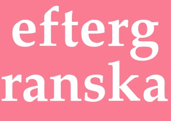 Synonym eftergranska