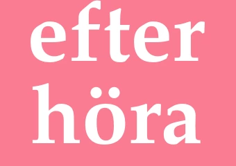 Synonym efterhöra