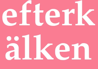 Synonym efterkälken