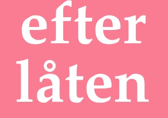 Synonym efterlåten