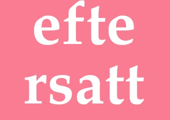 Synonym eftersatt