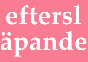 Synonym eftersläpande