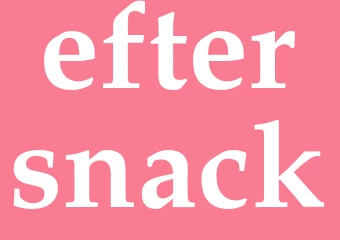 Synonym eftersnack