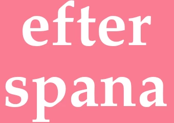 Synonym efterspana