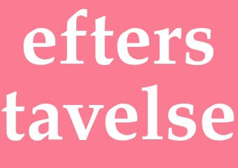 Synonym efterstavelse