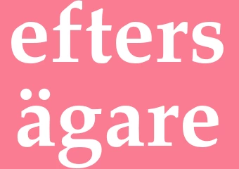 Synonym eftersägare