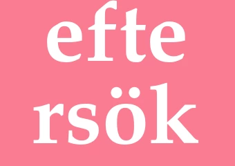 Synonym eftersök