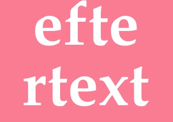 Synonym eftertext