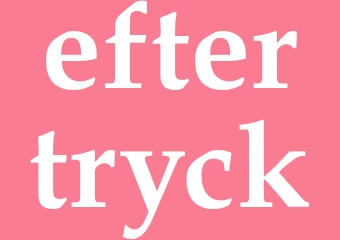 Synonym eftertryck