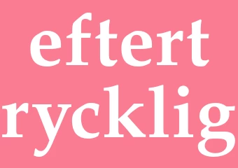 Synonym eftertrycklig