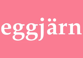 Synonym eggjärn