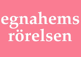 Synonym egnahemsrörelsen