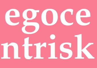Synonym egocentrisk