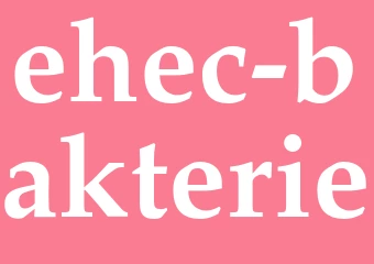 Synonym ehec-bakterie