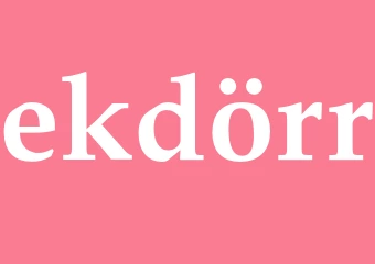 Synonym ekdörr