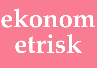 Synonym ekonometrisk