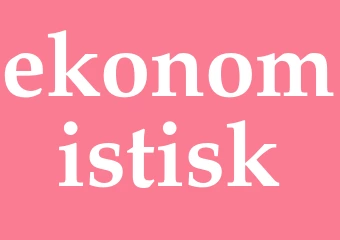 Synonym ekonomistisk