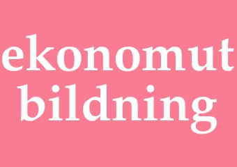 Synonym ekonomutbildning