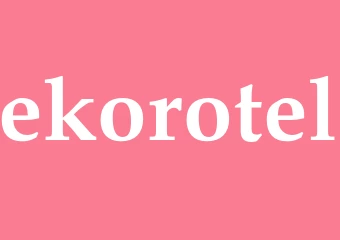 Synonym ekorotel