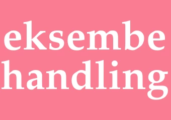 Synonym eksembehandling
