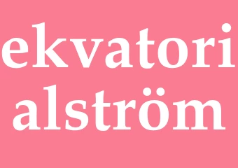 Synonym ekvatorialström