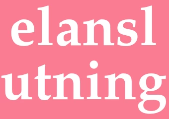 Synonym elanslutning